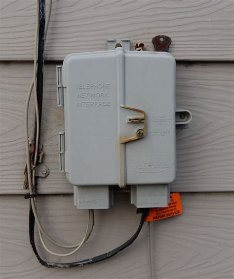 home phone line junction box|exterior telephone junction box.